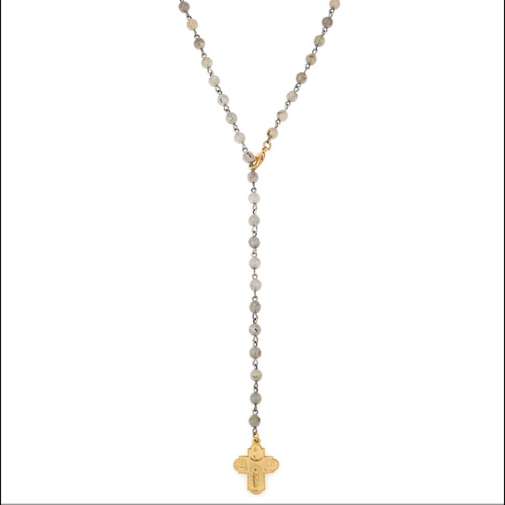 French Kande Labradorite with Cross